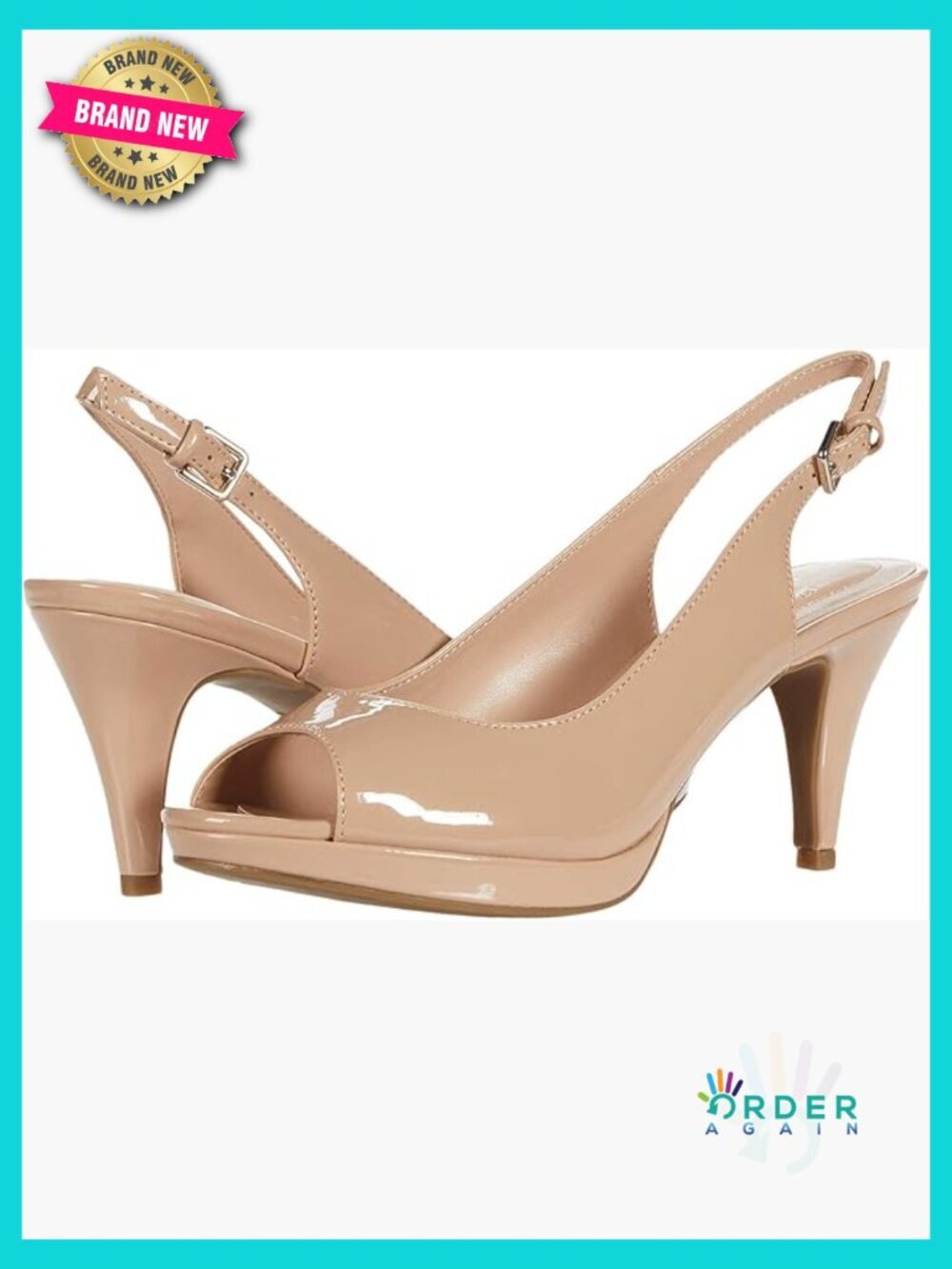 Wrapped Heel Platform Sandals Stiletto Open Toe Slingback Adjustable Buckle